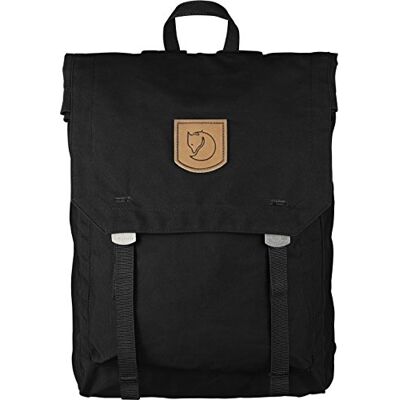 Fjällräven Water Resistant Foldsack No. 1 Outdoor Hiking Backpack available in Black 16 Litres Fjällräven Water Resistant Foldsack No. 1 Outdoor Hiking Backpack available in Black 16 Litres