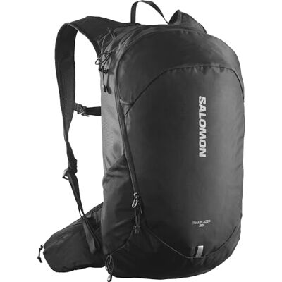 Salomon TRAILBLAZER 20 Versatile Hiking Pack Superior Fabrics, 20L Storage, Stretch Side Pockets, Ultra-Comfy Harness, Suitable for Day Hikes & Commutes Salomon TRAILBLAZER 20 Versatile Hiking Pack Superior Fabrics, 20L Storage, Stretch Side Pockets, Ultra-Comfy Harness, Suitable for Day Hikes & Commutes