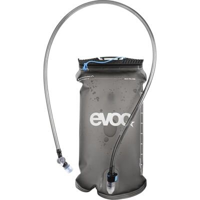 EVOC HYDRATION BLADDER 2 hydration bladder (leak-proof hydration bag with flexible tube and bite valve, easy to clean, volume: 2 l), Carbon Grey EVOC HYDRATION BLADDER 2 hydration bladder (leak-proof hydration bag with flexible tube and bite valve, easy to clean, volume: 2 l), Carbon Grey