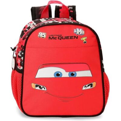 Disney Cars McQueen Children’s Backpack, School Backpack Made of Polyester, Side Pockets, Wide Adjustable Shoulder Straps, by Joumma Bags Disney Cars McQueen Children’s Backpack, School Backpack Made of Polyester, Side Pockets, Wide Adjustable Shoulder Straps, by Joumma Bags
