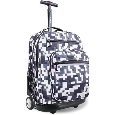J World New York Sundance Rolling Backpack Casual Daypack, 20 cm, 38.34 L, Camo J World New York Sundance Rolling Backpack Casual Daypack, 20 cm, 38.34 L, Camo