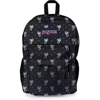 JANSPORT Big Day Pack Backpack – Large Laptop Backpack with Dual Compartments and Ergonomic Straps, 34 L Capacity, 43.5 x 32.5 x 19 cm Pastel Petal Black JANSPORT Big Day Pack Backpack – Large Laptop Backpack with Dual Compartments and Ergonomic Straps, 34 L Capacity, 43.5 x 32.5 x 19 cm Pastel Petal Black