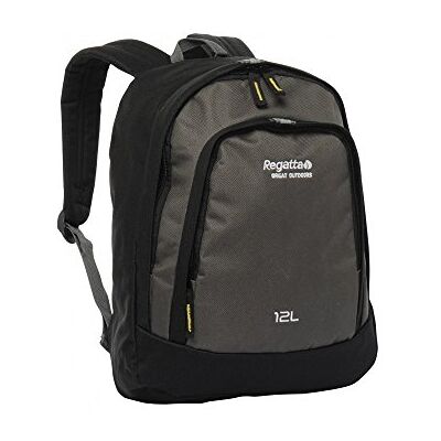 Regatta Trekline Kids Childrens Junior 12 Litre Daypack Rucksack (Black/Seal Grey, 12 Litre) Regatta Trekline Kids Childrens Junior 12 Litre Daypack Rucksack (Black/Seal Grey, 12 Litre)