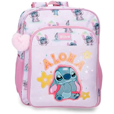 Disney Joumma Stitch You & Me Mauve School Backpack 30x40x13 cm Polyester 15.6L Disney Joumma Stitch You & Me Mauve School Backpack 30x40x13 cm Polyester 15.6L
