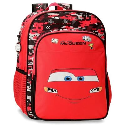 Disney Joumma Cars Mcqueen Red School Backpack Red 30x40x13 cm Polyester 15.6L Disney Joumma Cars Mcqueen Red School Backpack Red 30x40x13 cm Polyester 15.6L
