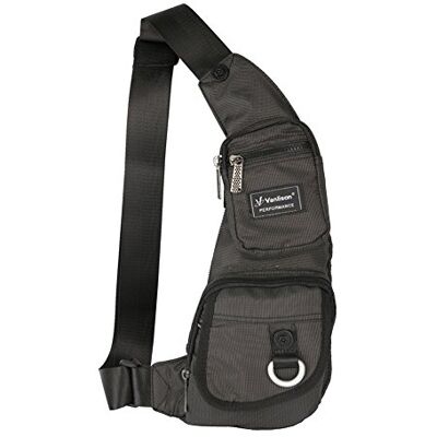 Vanlison Lightweight Small Sling Bag Backpack Chest Shoulder Bags Multipurpose Daypacks Pack Rucksack Black Vanlison Lightweight Small Sling Bag Backpack Chest Shoulder Bags Multipurpose Daypacks Pack Rucksack Black