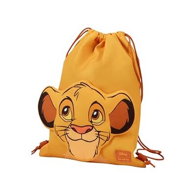 Samsonite Sammies Disney Simba Drawstring Bag for Kids 37 cm, Sports Bag with Drawstring, Lightweight Gym Bag for School, Sports & Leisure Samsonite Sammies Disney Simba Drawstring Bag for Kids 37 cm, Sports Bag with Drawstring, Lightweight Gym Bag for School, Sports & Leisure