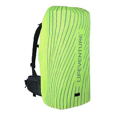 Lifeventure Reflective Rucksack Rain Cover High Visibility, Waterproof, Weatherproof Backpack Protection when Hiking, Commuting or Travelling Duke of Edinburgh (DofE) Recommended, 55-70L Lifeventure Reflective Rucksack Rain Cover High Visibility, Waterproof, Weatherproof Backpack Protection when Hiking, Commuting or Travelling Duke of Edinburgh (DofE) Recommended, 55-70L