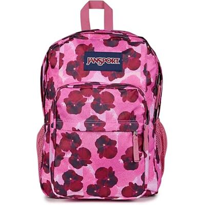 JANSPORT Big Day Pack Backpack – Large Laptop Backpack with Dual Compartments and Ergonomic Straps, 34 L Capacity, 43.5 x 32.5 x 19 cm Pop Art Digital Fuchsia JANSPORT Big Day Pack Backpack – Large Laptop Backpack with Dual Compartments and Ergonomic Straps, 34 L Capacity, 43.5 x 32.5 x 19 cm Pop Art Digital Fuchsia