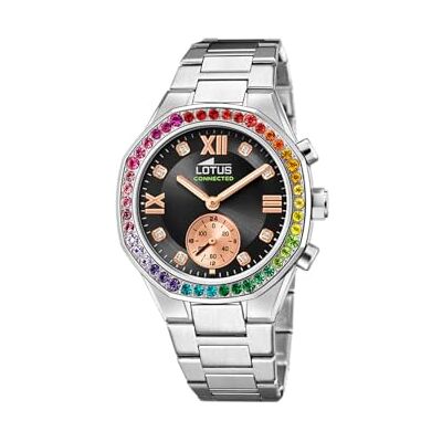 Lotus Ladies Steel Hybrid Smartwatch with Steel Bracelet 18924/6 Lotus Ladies Steel Hybrid Smartwatch with Steel Bracelet 18924/6