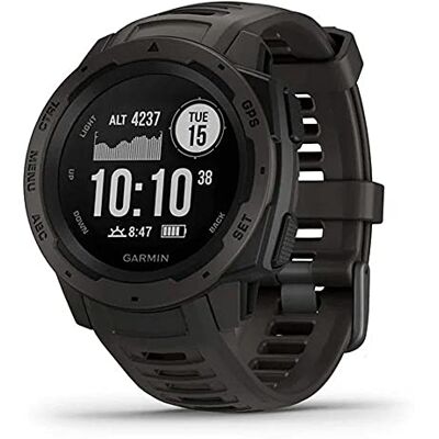 Garmin [ Renewed Instinct (45mm), Rugged GPS Smartwatch, Built-in Sports Apps, Ultratough Design Features, Graphite (Renewed) Garmin [ Renewed Instinct (45mm), Rugged GPS Smartwatch, Built-in Sports Apps, Ultratough Design Features, Graphite (Renewed)
