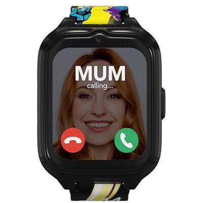 Moochies Hasbro Transformers Connect Bundle, All-In-One 4G Smartwatch Phone for Kids, Video/Voice Calling, Messages, GPS, Camera, Parental Control, SOS Alerts, Safe Zones, Subscription Required Moochies Hasbro Transformers Connect Bundle, All-In-One 4G Smartwatch Phone for Kids, Video/Voice Calling, Messages, GPS, Camera, Parental Control, SOS Alerts, Safe Zones, Subscription Required