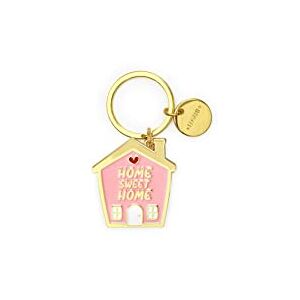 LEGAMI Enamel Metal Keychain, What a Key Ring!, L 7 cm, Zinc, House Theme, Key Ring with Spiral Ring, Polished Finish, Brilliant Colours, Charm for Embellishing the Bag, House, Taglia unica LEGAMI Enamel Metal Keychain, What a Key Ring!, L 7 cm, Zinc, House Theme, Key Ring with Spiral Ring, Polished Finish, Brilliant Colours, Charm for Embellishing the Bag, House, Taglia unica