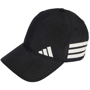 adidas Unisex 3 Stripes Training Essentials Hat, Black/White, M-L adidas Unisex 3 Stripes Training Essentials Hat, Black/White, M-L