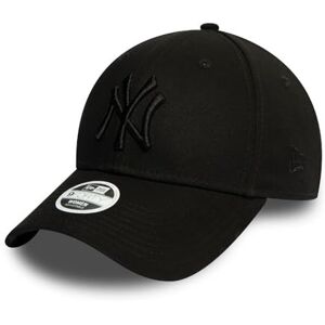 New Era New York Yankees MLB League Essential Tonal Black 9Forty Adjustable Women Cap New Era New York Yankees MLB League Essential Tonal Black 9Forty Adjustable Women Cap