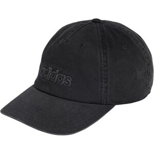 adidas Unisex Washed Dad Hat, Black, L-XL adidas Unisex Washed Dad Hat, Black, L-XL