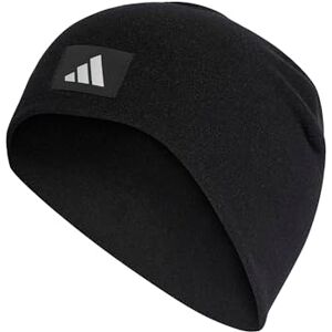 adidas Unisex Fleece Beanie Hat, Black, XXS-XS adidas Unisex Fleece Beanie Hat, Black, XXS-XS