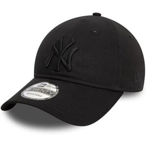 New Era New York Yankees MLB League Essential Tonal Black Adjustable 9Twenty Cap New Era New York Yankees MLB League Essential Tonal Black Adjustable 9Twenty Cap