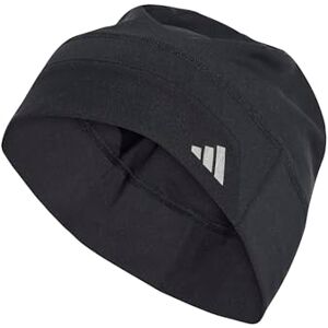 adidas Unisex Climawarm Beanie Hat, Black/Reflective Silver, S-M adidas Unisex Climawarm Beanie Hat, Black/Reflective Silver, S-M