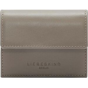 LIEBESKIND Berlin Leather Purse Soft Nappa Akkordeon Wallet Neutral Gray Taupe LIEBESKIND Berlin Leather Purse Soft Nappa Akkordeon Wallet Neutral Gray Taupe