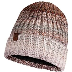Buff Knitted & Polar Hat, Olya, Grey, One Size Buff Knitted & Polar Hat, Olya, Grey, One Size