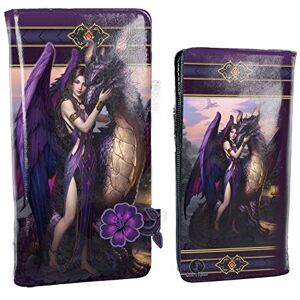 Nemesis Now Dragon Sanctuary James Ryman Embossed Purse 18.5cm Purple, PU, One Size Nemesis Now Dragon Sanctuary James Ryman Embossed Purse 18.5cm Purple, PU, One Size
