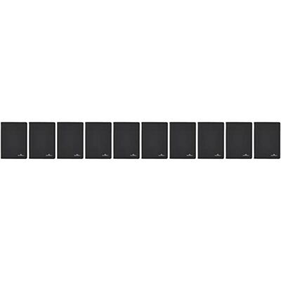 Durable Credit Card RFID Secure Wallet Black (Pack of 10) Durable Credit Card RFID Secure Wallet Black (Pack of 10)