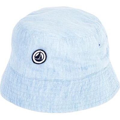 Petit Bateau Pe Bateau Unisex Kids A0fd4 Floppy Hat, Light Blue, 10-12 Years Petit Bateau Pe Bateau Unisex Kids A0fd4 Floppy Hat, Light Blue, 10-12 Years