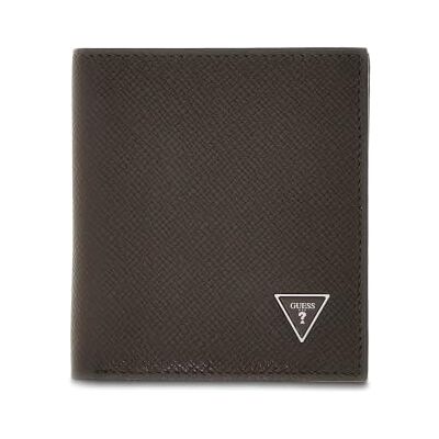 GUESS Men's Bifold Wallet Milano Bifold S Grey GUESS Men's Bifold Wallet Milano Bifold S Grey