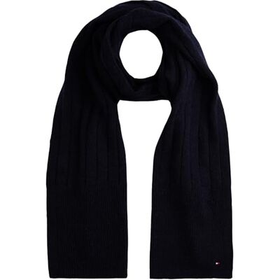 Tommy Hilfiger Women's Th Flag Fluffy Scarf Aw0aw17787 Mid Weight Scarf (pack of 1) Tommy Hilfiger Women's Th Flag Fluffy Scarf Aw0aw17787 Mid Weight Scarf (pack of 1)
