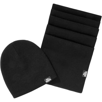 Lonsdale Men's Leafield Scarf and hat Lonsdale Men's Leafield Scarf and hat