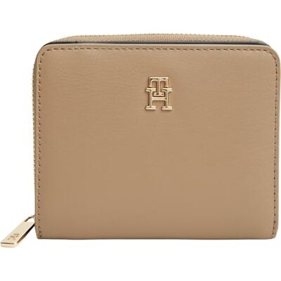 Tommy Hilfiger Women Th Icon Med Za Flap AW0AW17742 Zip Around Wallet Tommy Hilfiger Women Th Icon Med Za Flap AW0AW17742 Zip Around Wallet