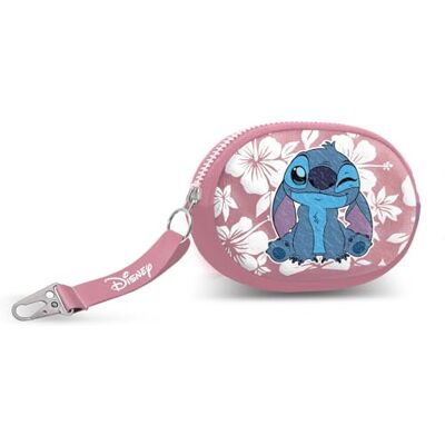 Disney Lilo and Stitch Maui-Pill Coin Purse, Pink, 12.5 x 9 cm Disney Lilo and Stitch Maui-Pill Coin Purse, Pink, 12.5 x 9 cm