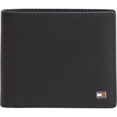 Tommy Hilfiger Men Th Element Extra Cc and Coin AM0AM14796 Bifold Wallet, Black (Black), One Size Tommy Hilfiger Men Th Element Extra Cc and Coin AM0AM14796 Bifold Wallet, Black (Black), One Size
