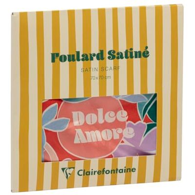 Clairefontaine An Elegant Citrus Scarf Clairefontaine An Elegant Citrus Scarf