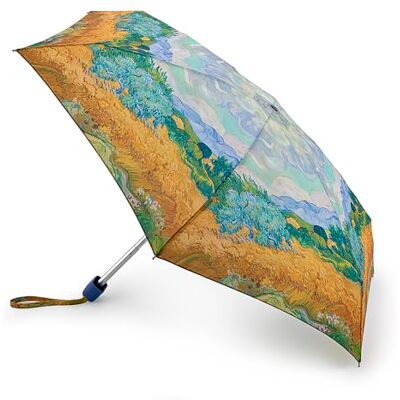 Fulton The National Gallery Tiny Compact Umbrella, Van Gogh Wheatfield Print UPF50+ Fulton The National Gallery Tiny Compact Umbrella, Van Gogh Wheatfield Print UPF50+