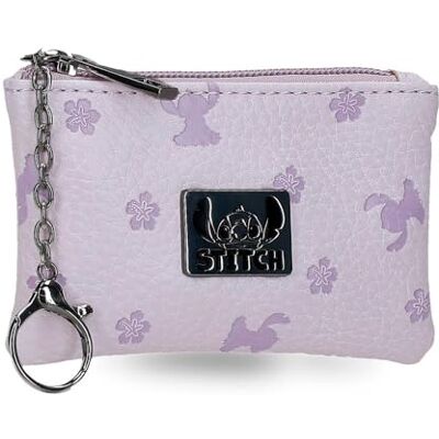 Disney Joumma Bloom Stitch Coin Purse Lilac 12x7,5x1 cm PU and Polyester Disney Joumma Bloom Stitch Coin Purse Lilac 12x7,5x1 cm PU and Polyester