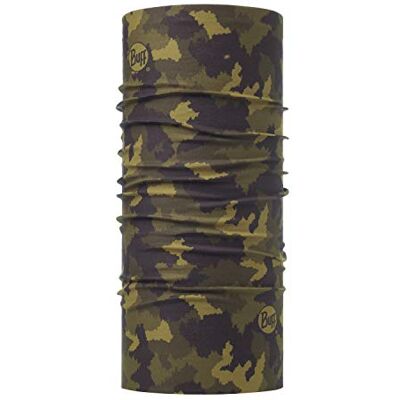Buff Neckwear Original Ecostretch Scarf, Tubular, Multifunctional, Neck and Head, Running, Walking, Trekking, Sustainable, Lightweight Man Woman One Size Buff Neckwear Original Ecostretch Scarf, Tubular, Multifunctional, Neck and Head, Running, Walking, Trekking, Sustainable, Lightweight Man Woman One Size