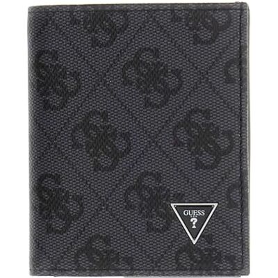 GUESS Milano Men's Bifold Saffiano Leather Wallet with RFID GUESS Milano Men's Bifold Saffiano Leather Wallet with RFID