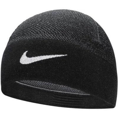Nike Men's Skull Cap Knit Sports Hat Running Training Fitness Knit Hat Warm, Black/White, One Size Nike Men's Skull Cap Knit Sports Hat Running Training Fitness Knit Hat Warm, Black/White, One Size