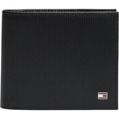 Tommy Hilfiger Men's TH Flag CC and Coin AM0AM13974 Bifold Wallet, Black, One Size Tommy Hilfiger Men's TH Flag CC and Coin AM0AM13974 Bifold Wallet, Black, One Size