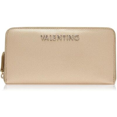 Valentino Purse Divina Zip Around Wallet Oro Gold-Coloured Valentino Purse Divina Zip Around Wallet Oro Gold-Coloured