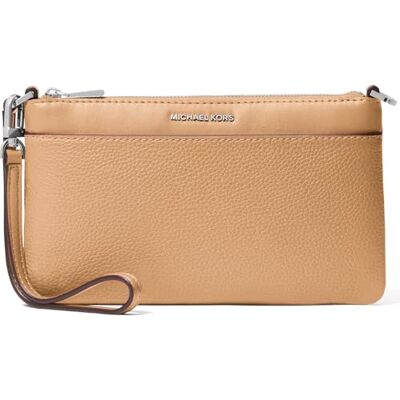 Michael Kors Jet Set Medium Pebbled Leather Convertible Wallet Michael Kors Jet Set Medium Pebbled Leather Convertible Wallet