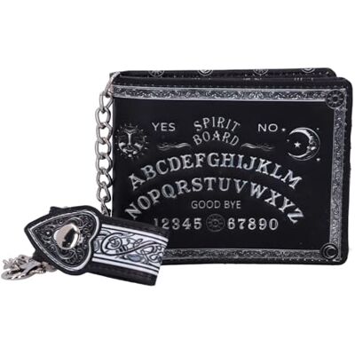 Nemesis Now Spirit Board Embossed Purse Ouija Wallet Black 18.5cm, 11cm Nemesis Now Spirit Board Embossed Purse Ouija Wallet Black 18.5cm, 11cm