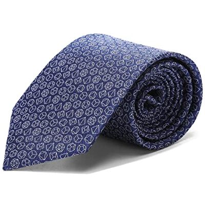 ASVP Shop Stylish Polyhedral Dice Necktie Dice Tie D&D Dungeon Master's Gift DnD Accessory ASVP Shop Stylish Polyhedral Dice Necktie Dice Tie D&D Dungeon Master's Gift DnD Accessory