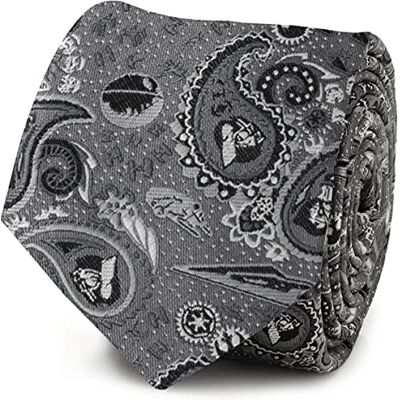 CufflinksInc Cufflinks Inc. Star Wars and The Mandalorian Polyester Ties, Officially Licensed by Lucasfilm LTD CufflinksInc Cufflinks Inc. Star Wars and The Mandalorian Polyester Ties, Officially Licensed by Lucasfilm LTD
