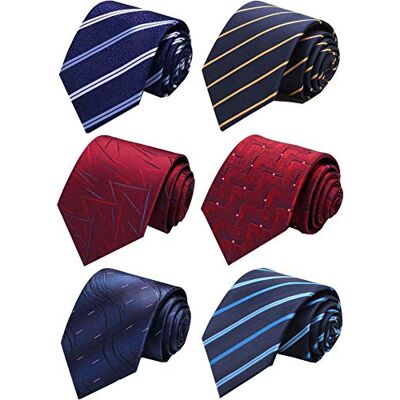 Weishang Classic Men's Silk Tie Necktie Woven JACQUARD Neck Ties Weishang Classic Men's Silk Tie Necktie Woven JACQUARD Neck Ties