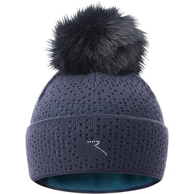 Chervò 65605-599 Walda Hat Women's Blue/Navy Size UNICA Chervò 65605-599 Walda Hat Women's Blue/Navy Size UNICA