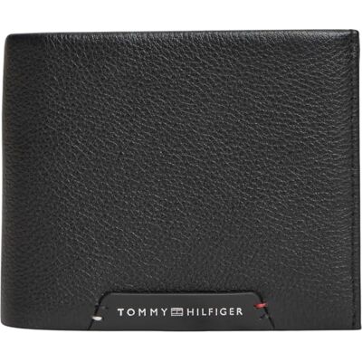Tommy Hilfiger Men Th Corp Cc and Coin AM0AM14779 Bifold Wallet, Black (Black), One Size Tommy Hilfiger Men Th Corp Cc and Coin AM0AM14779 Bifold Wallet, Black (Black), One Size