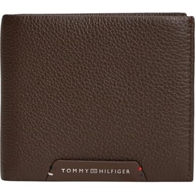 Tommy Hilfiger Men Th Corp Cc Flap and Coin AM0AM14780 Bifold Wallet Tommy Hilfiger Men Th Corp Cc Flap and Coin AM0AM14780 Bifold Wallet